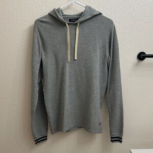 Polo by Ralph Lauren Gray Waffle Knit Top